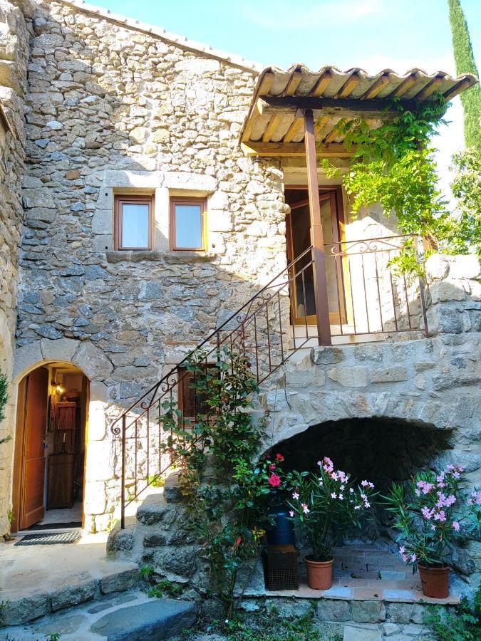 Les Chataigniers Gites Du Mas Haut Saint-Jean-du-Gard Exterior foto