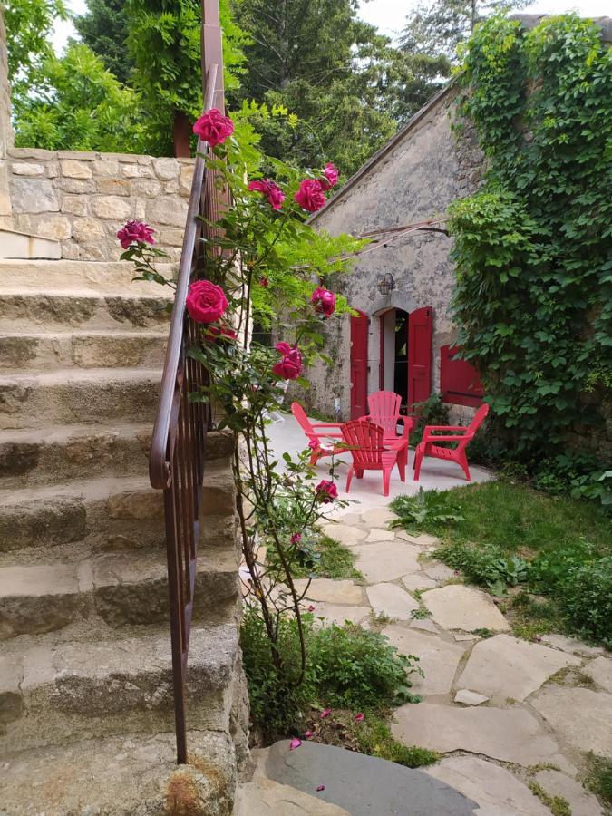 Les Chataigniers Gites Du Mas Haut Saint-Jean-du-Gard Exterior foto
