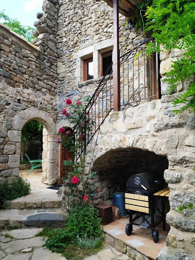 Les Chataigniers Gites Du Mas Haut Saint-Jean-du-Gard Exterior foto